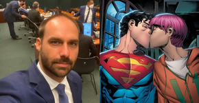 Cheio de mimimi, Eduardo Bolsonaro critica bissexualidade do Superman