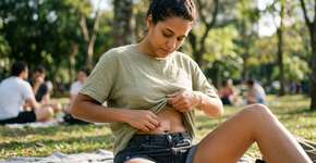 Por que você deve tapar o umbigo com fita antes de ir em lugares cheios