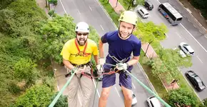 Rapel no Viaduto Sumaré