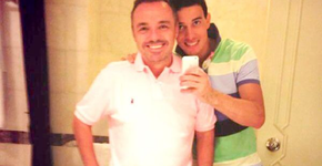 Thiago Salvático faz postagem de aniversário para Gugu Liberato