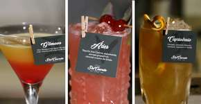 Bar na Vila Madalena tem drinks dos signos do zodíaco