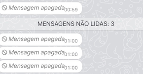Confira o passo a passo para ler uma mensagem apagada no WhatsApp