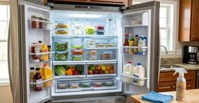 Por que é importante desinfetar a geladeira regularmente e como fazê-lo de acordo com os especialistas em segurança alimentar?
