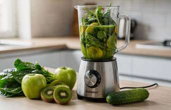 Tertiary news: O que acontece com frutas e ervas quando são batidas no liquidificador