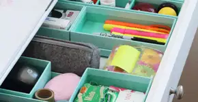 Dicas para organizar as gavetas da sua casa
