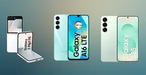 Mais vendidos da Samsung: smartphones Galaxy A16, S25 e Z Flip7 estão com até 58% OFF