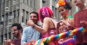 Gravações de Sense8 agitam a 20ª Parada do Orgulho LGBT de São Paulo