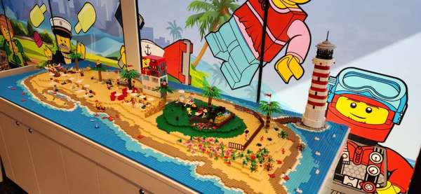 LEGO Family Zone oferece diversão para todas as idades  e fica dentro do Sportplex