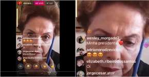 Dilma Rousseff faz live sem querer no Instagram e viraliza
