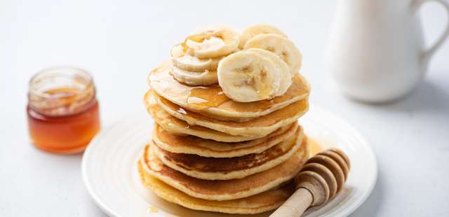 Panqueca americana deliciosa