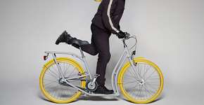 Bicicleta francesa pode ser usada como patinete