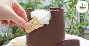 Nhá benta gigante: faça com apenas 2 ingredientes no microondas