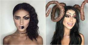 Maquiadora faz trabalho inspirado em signos