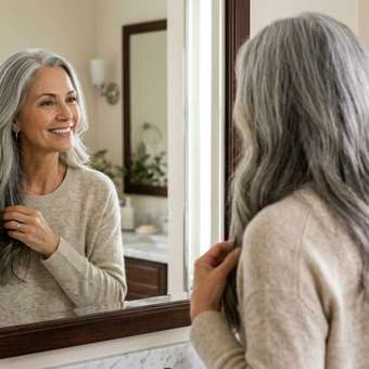 Featured mobile: Como cuidar dos cabelos grisalhos e fazer a transição para a cor natural