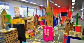 Projeto une brincadeira e urbanismo e convida crianças a construirem suas próprias cidades