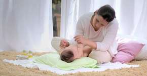 Natura lança aplicativo sobre massagem Shantala para bebês