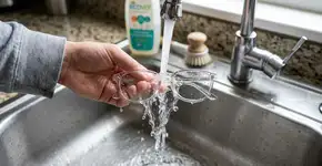 Sem panos de microfibra: um truque simples para limpar óculos que já viralizou.