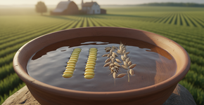 A simpatia da água com sete grãos que promete fartura nas plantações