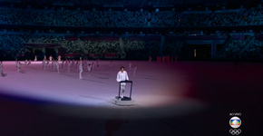 Olimpíadas 2021: solidão e isolamento dos atletas é representada na abertura