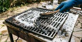 Sua churrasqueira não é limpa há meses? Um remédio caseiro vai tirar a gordura grudada e deixá-la pronta para usar