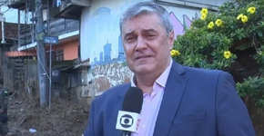 Apresentador da Globo chora ao vivo durante cobertura em Petrópolis (RJ)