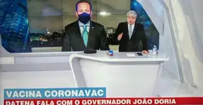 Datena bate-boca com Doria sobre vacina contra covid-19 e Bolsonaro