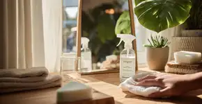 Deixe o seu espelho brilhando com essa dica simples