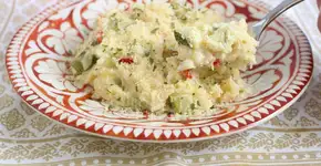 Risoto de abobrinha super fácil de fazer