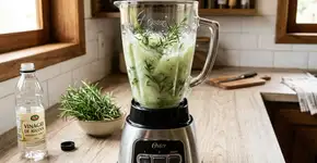 Liquidificar alecrim e vinagre: Uma mistura poderosa e eficiente que tem uma grande função para a casa e a limpeza