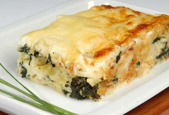 Lasanha de Palmito, degustação do Delivery Vegan - imagem ilustrativa