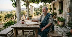 Epicuro, o filósofo da tranquilidade, explicava que a paz vem de coisas simples: “Nada é suficiente para quem o suficiente é pouco”