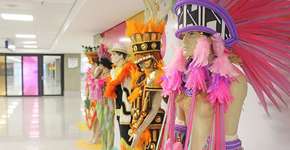 Aeroporto do Rio recepciona turistas com exposição sobre Carnaval