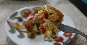 Aprenda como fazer muffin salgado low carb