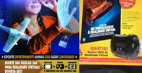 Veja diz que fez a 1ª revista com realidade virtual, mas não fez
