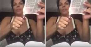 Day McCarthy queima Bíblia e ofende religiosos em vídeo