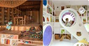 7 bibliotecas infantis incríveis pelo mundo