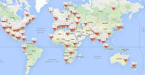 Google Maps dos livros mostra onde cada história se passa