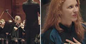 Roupa tecnológica reproduz música para surdos sentirem o som