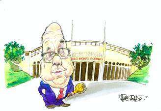 Caricatura - divulgação Assessoria de Imprensa da Caixa Cultural São Paulo