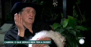 Sérgio Reis ao ‘Domingo Espetacular’: ‘sou democrático, sou do amor’