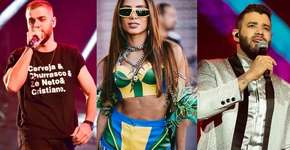 Foto: (Divulgação Zé Neto, Anitta e Gusttavo Lima)