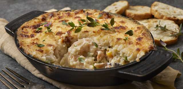 O escondidinho natalino vegetariano que deixa qualquer mesa mais sofisticada