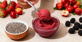 Sobremesa leve e refrescante que apoia o pós-treino e hidrata