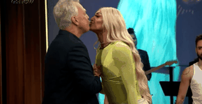 Pedro Bial troca selinho com Pabllo Vittar e faz desabafo