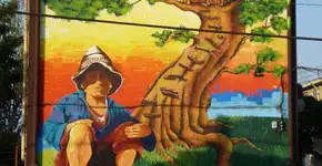 Graffiti: no Chile, museu a céu aberto tem ilustrações com temática popular