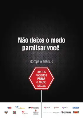 Os cartazes que serão veiculados no transporte público