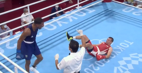 Hebert Conceição arranja nocaute no último momento e ganha ouro no boxe