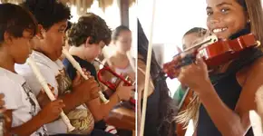 Projeto ensina mais do que música em Jericoacoara