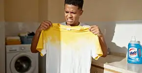 O que usar no lugar do alvejante comum para evitar o amarelado