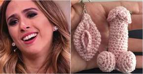 Tatá Werneck dá um novo sentido à ‘breguice’ do chá revelação